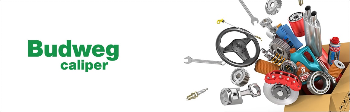 Katalog med Bremser fra BUDWEG CALIPER : Bremsecaliper bak og foran, bak (høyre og venstre), foran (høyre og venstre) som passer til bilen din