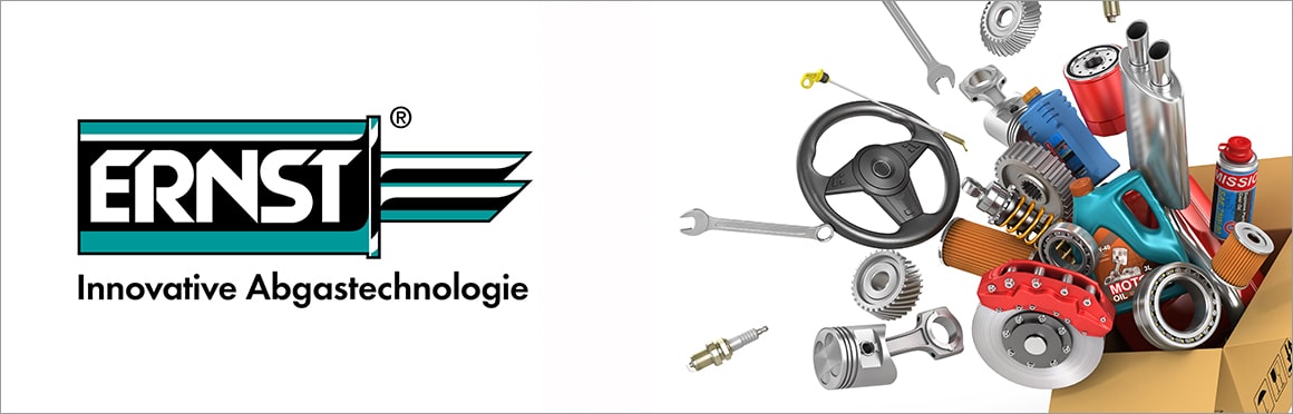 Katalog med Eksosanlegg fra ERNST : Tetning eksosrør som passer til bilen din