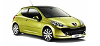 originale Tildekning støtfanger PEUGEOT 207 pris
