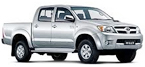 originale Bremseklosser til bak og foran TOYOTA HILUX Pick-up pris