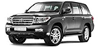 originale Bremseklosser til bak og foran TOYOTA LAND CRUISER pris